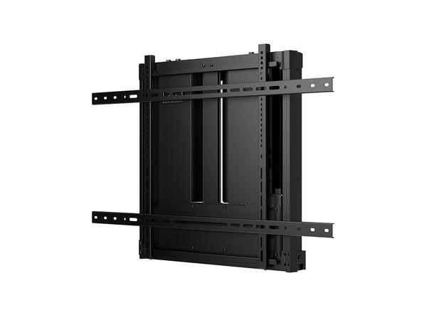 Multibrackets Veggfeste Counterbalanced Svart, HD 60-90kg, 1000x600, 75-90" 