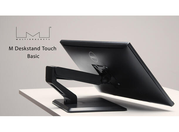 Multibrackets bordstativ Touch Basic Svart, 100x100, 10Kg, 17-32" 