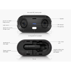 Ubiquiti UniFi G6 180 Black 16MP IP66 IK04 15W