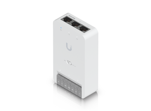 Ubiquiti Unifi Access HUB Door Mini Din-rail, 802.3BT(PoE++), 3xRJ45 