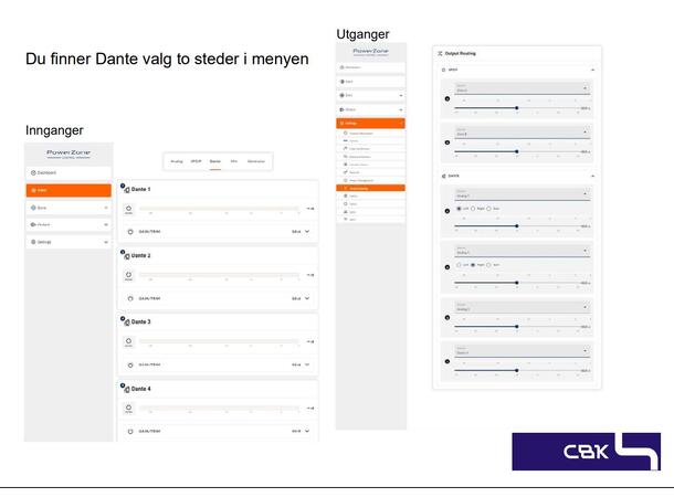 Blaze Audio PowerZone Connect 2004D EU 4x500W @ 2-4 4x250W @ 8  2x1000W @ 100V 