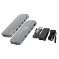 Elivi ORION Docking 2xHDMI - 65W bundle DisplayLink&#174; |  Space Grey | HDMI