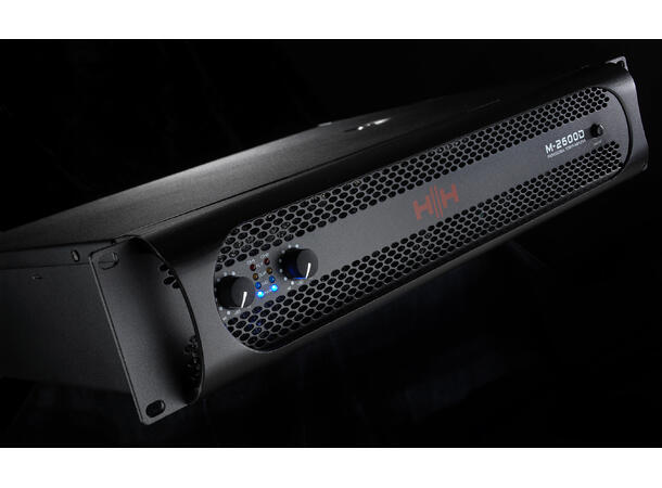 HH Forsterker M-2600D - Stereo 2x 2600W 4 OHMS, 2x 1500W 8 OHM 