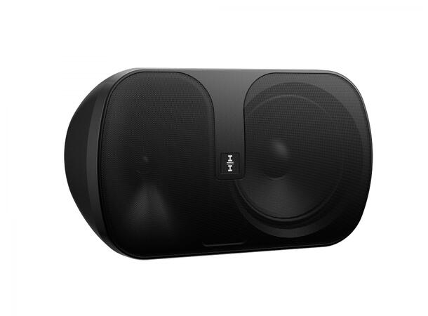 HH Høyttaler Tessen TNi-W8-BK Svart 8" + 1" 40W@100V 65W@8 Ohm 