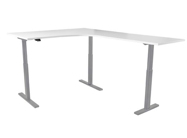 KENSON L-Form Table Top Hvit | 200x120/60 cm 