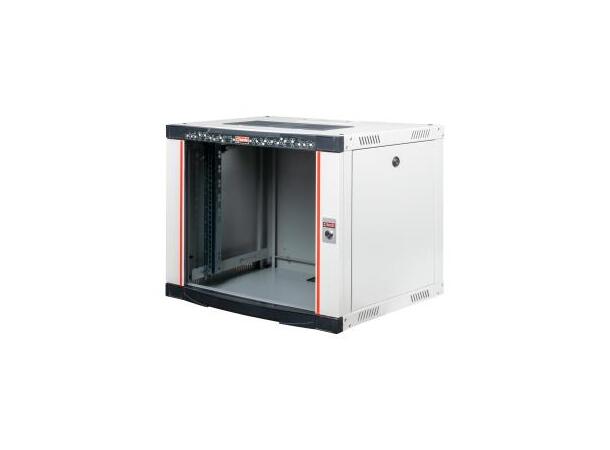 Lande Netbox 12U W600xD600xH646 | Grey | Perforated door 