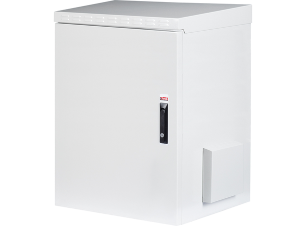 Lande Safebox Outdoor 24U W600xD600xH1245 , Grey , 100kg , 19" 