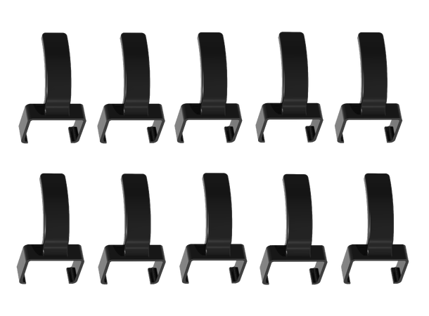 LinkIT ColorFlex Cat6a clips svart ColorFlex clips 10pcs/5 pair 