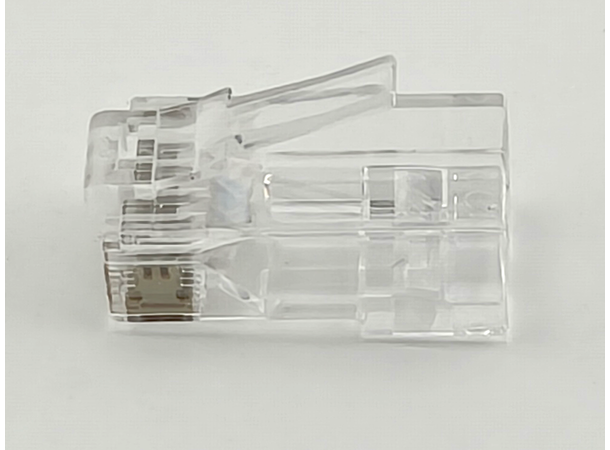 LinkIT Unshielded RJ45 plug 7.0 - 7.5mm 50µ gold-plated | AWG23-26 | 100 pcs 