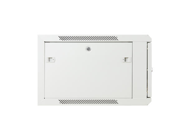 LinkIT Veggskap 19' 6U grå B600xD600xH368 , glass 