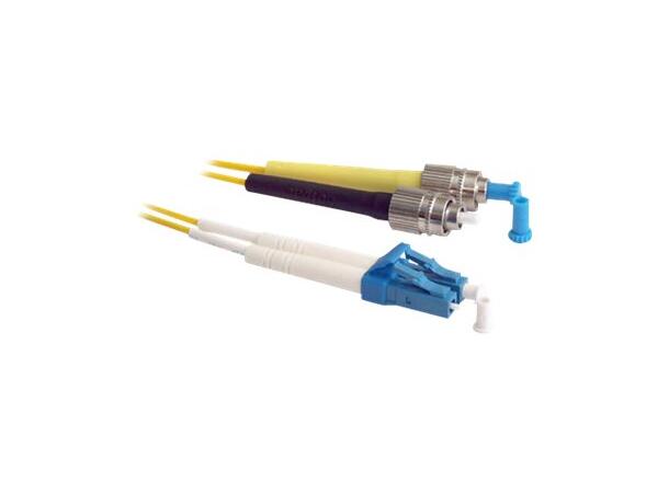 LinkIT fibersnor OS2 LC/FC 7m Duplex , SM , LSZH , Yellow 