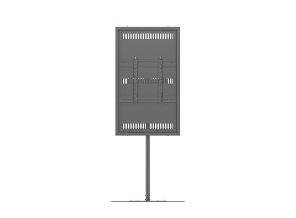 Multibrackets 19M Pro Series - Single Po le Enclosure 55¨ Floorbase* 