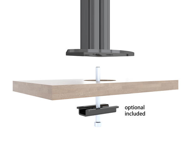 Multibrackets Deskmount Column Pro MBDM3 x1U* 