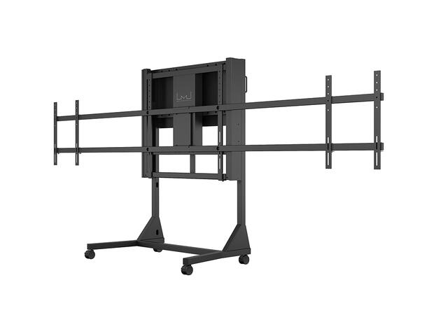 Multibrackets Motorized Floorstand Dual Screen 110¨160kg SD* 