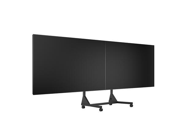 Multibrackets Motorized Floorstand Dual Screen 110¨160kg SD* 