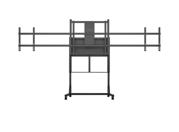 Multibrackets Motorized Floorstand Dual Screen 110¨160kg SD* 