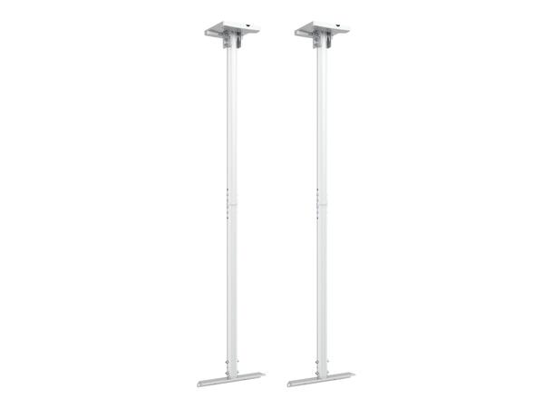 Multibrackets Pro Series - 1500mm Pipe C onnecting Plate Large White 