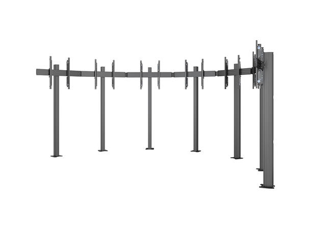 Multibrackets Pro Series - Video Wall Fl oormount MBFMC7X1U VESA 600* 