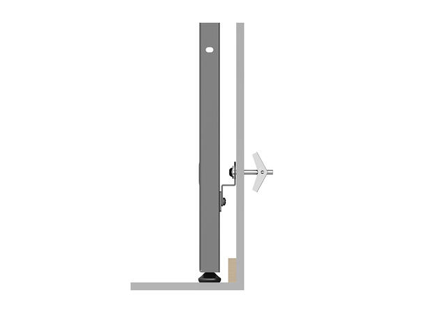 Multibrackets Pro Series - Wallmount Fix ed MBW1U 600 w Floorsupport* 