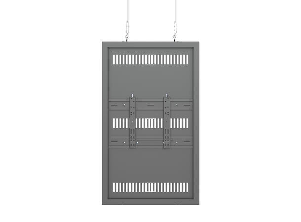 Multibrackets Pro kabinett vajer  43" Svart, 25Kg, Vesa 200x300 