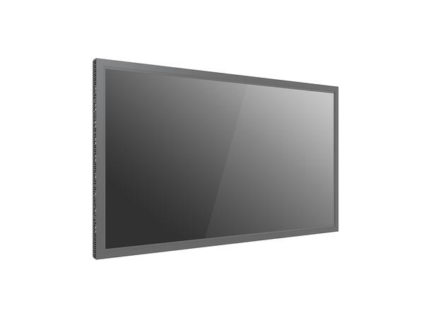 Multibrackets Pro kabinett vegg 85" Svart, 80Kg, Vesa 800x500 