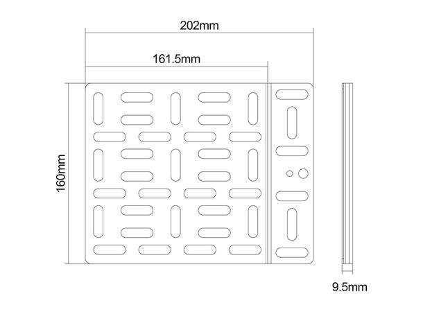 Multibrackets Universal Media Mount Smal l 