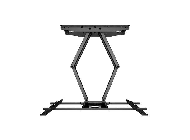 Multibrackets Veggfeste 700mm HD Dual Sort, maks 800x600, 90Kg, 70cm 