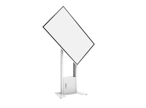 Multibrackets gulvstativ motorisert Flip Hvit,120Kg, Samsung flip 2, WM55R, WM65R 