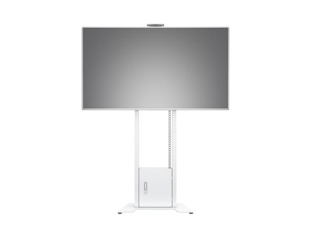 Multibrackets gulvstativ motorisert Flip Hvit,120Kg, Samsung flip 2, WM55R, WM65R 