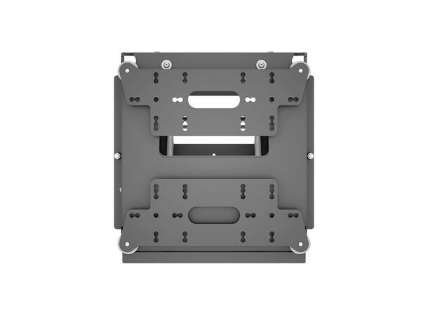Multibrackets veggfeste Push Small Svart, 200x200, 25Kg 