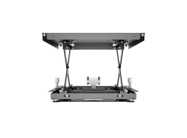 Multibrackets veggfeste Push Small Svart, 200x200, 25Kg 