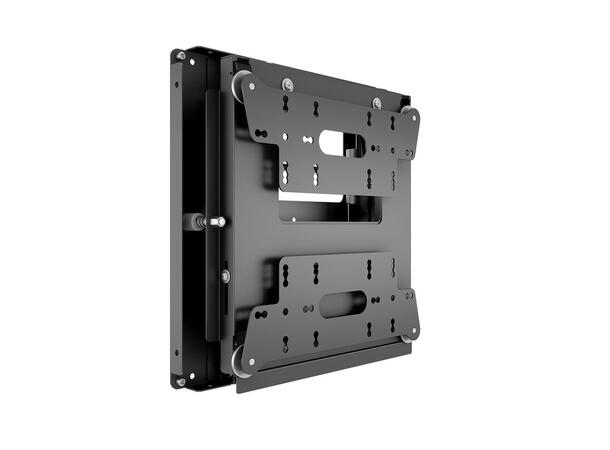 Multibrackets veggfeste Push Small Svart, 200x200, 25Kg 