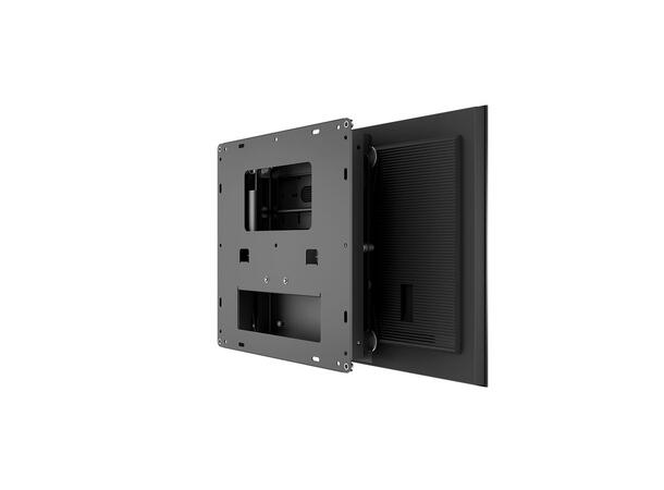 Multibrackets veggfeste Push Small Svart, 200x200, 25Kg 