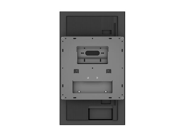 Multibrackets veggfeste Push Small Svart, 200x200, 25Kg 