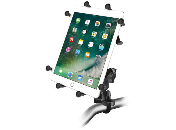 RAM Mount X-Grip holder Handlebar U-Bolt For 9"-10" Tablets 