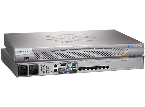 Raritan Dominion LX DLX2-108 1 Local and one remote user for 8 server 