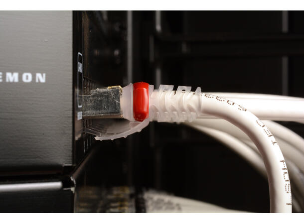 Siemon Patchkabel Cat.6A S/FTP Blue 5m Clear Boot, LSZH 