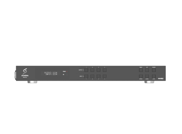 Stoltzen ATHENA 44HB2 Matrix 4x4 HDBaseT ARC | Downscaler | Audio Matrix | 4K60 
