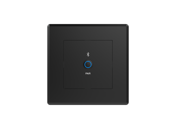 Turtle Dante Veggpanel Svart Bluetooth, with networked API control 