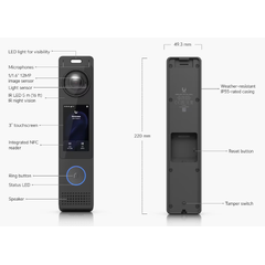 Ubiquiti UniFi G6 Pro Entry IP55 IK07 PoE+ 18W