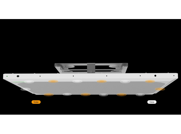 Yealink CM50 Dante Ceiling Microphone Beamforming 