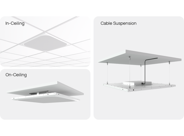 Yealink CM50 Dante Ceiling Microphone Beamforming 