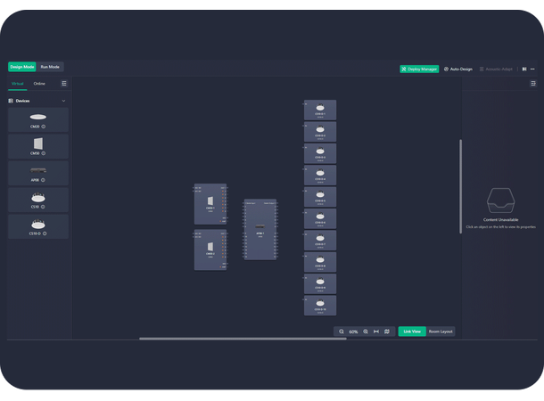 Yealink CM50 Dante Ceiling Microphone Beamforming 