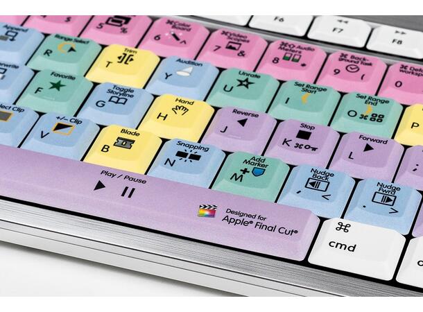 Apple Final Cut Pro X - Alba Keyboard Uk Tangentbord Final Cut Pro X Mac