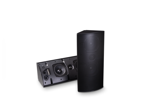 Blaze Audio Ci4 Black Pair 4" woofer slave + 1" 8 Ohm IP65 