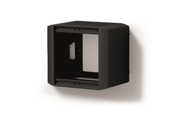Caymon CASY032/B On-wall black On-wall chassis 2 spaces 60mm depth 