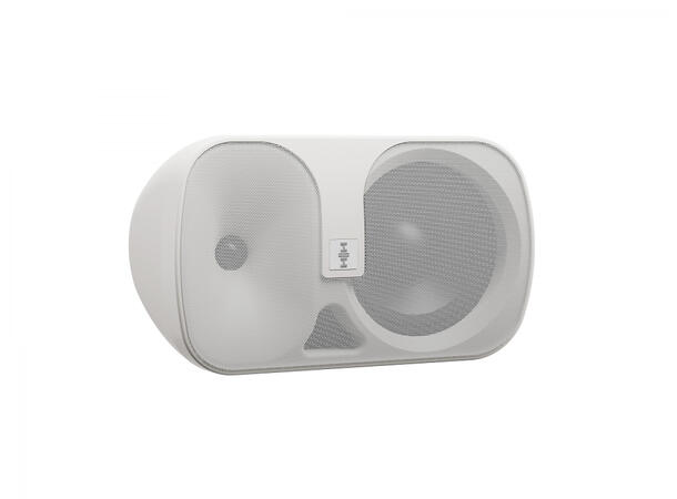 HH Høyttaler Tessen TNi-W6-WH Hvit 6,5+1" 40W@100V 55W@8 Ohm 