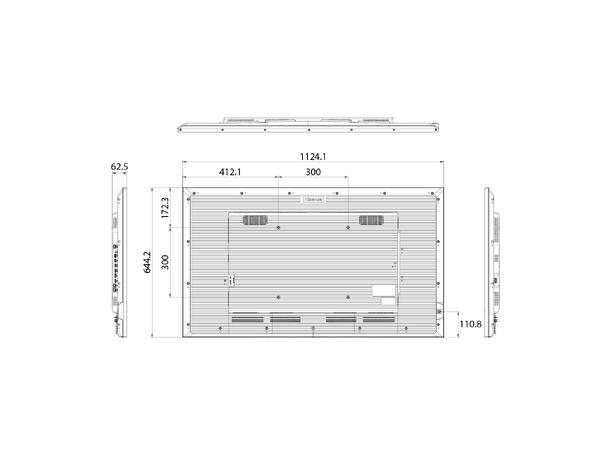Hisense 50" 24/7 UHD 4K 500 nits Haze 25% | Wireless share | Android 11 