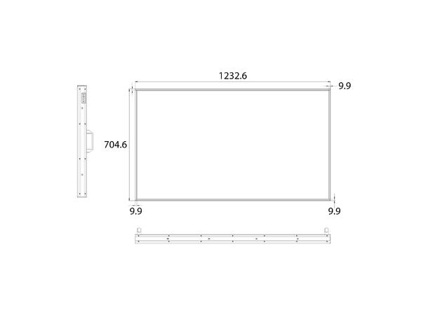 Hisense 55" FHD 4K High Brightness 4000nits, 24/7, Android 11.0 