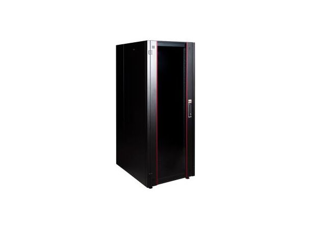 Lande HYPERline Series 36U Flat-packed W600xD800xH1744 | Black | 900kg | 19" 